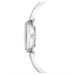 Swarovski Crystal Rock Oval Watch Swiss Made, Metal Bracelet, Silver Tone, Stainless Steel -Jewelry Store crystal rock oval watch swiss made metal bracelet silver tone stainless steel swarovski 5656881 6