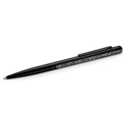 Swarovski Crystal Shimmer Ballpoint Pen Black, Black Lacquered