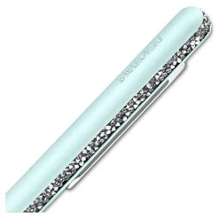 Swarovski Crystal Shimmer Ballpoint Pen Green, Green Lacquered, Chrome Plated -Jewelry Store crystal shimmer ballpoint pen green green lacquered chrome plated swarovski 5595671 2