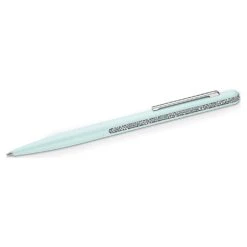 Swarovski Crystal Shimmer Ballpoint Pen Green, Green Lacquered, Chrome Plated
