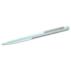 Swarovski Crystal Shimmer Ballpoint Pen Green, Green Lacquered, Chrome Plated -Jewelry Store crystal shimmer ballpoint pen green green lacquered chrome plated swarovski 5595671 4