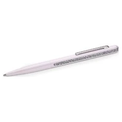 Swarovski Crystal Shimmer Ballpoint Pen Pink, Pink Lacquered, Chrome Plated