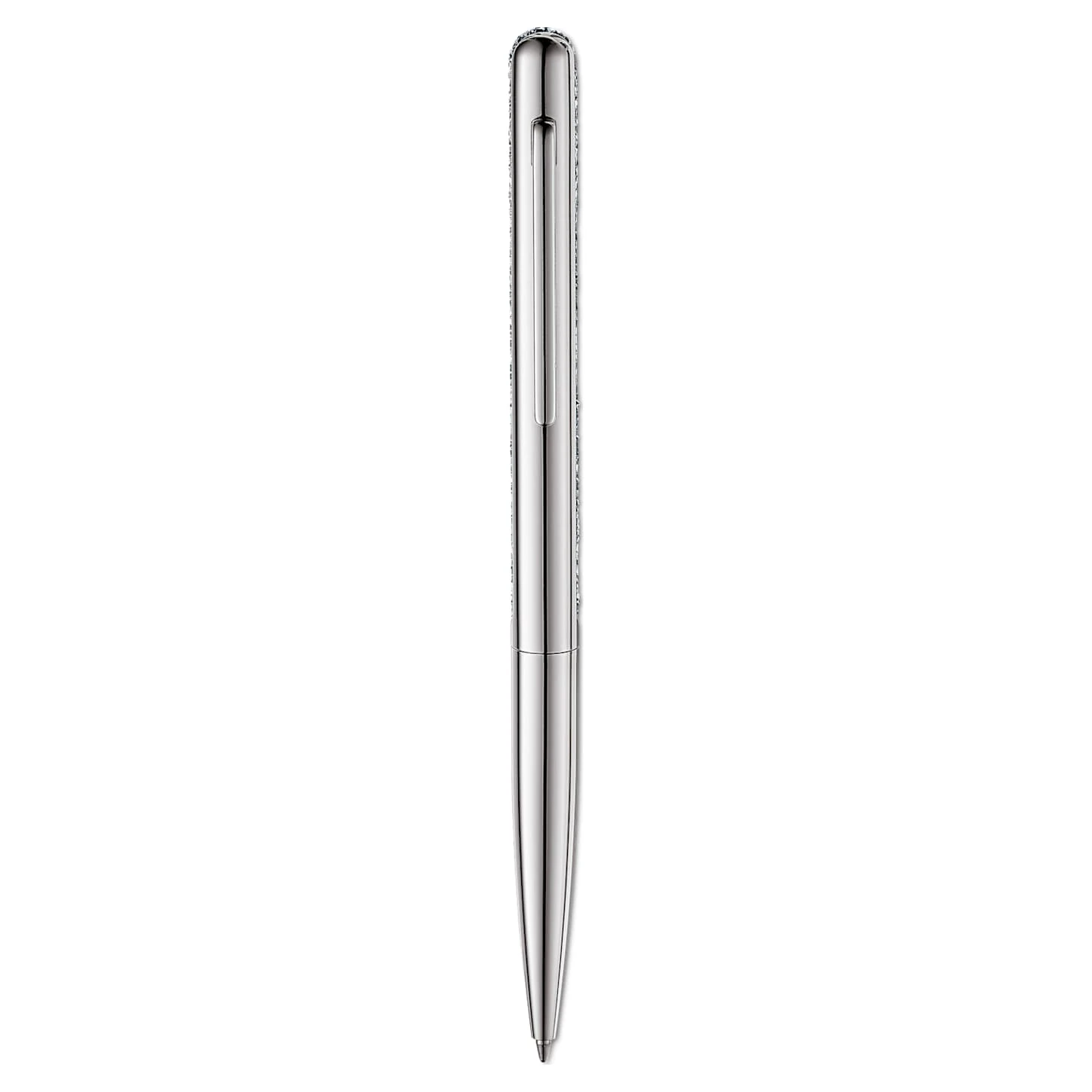 Swarovski Crystal Shimmer Ballpoint Pen Silver Tone, Chrome Plated 4 Swarovski Crystal Shimmer Ballpoint Pen Silver Tone, Chrome Plated - Image 2