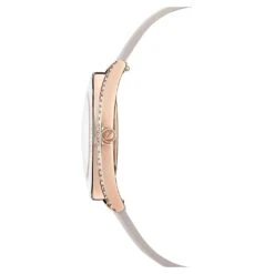 Swarovski Crystalline Aura Watch Swiss Made, Leather Strap, Gray, Rose Gold-tone Finish 9 Swarovski Crystalline Aura Watch Swiss Made, Leather Strap, Gray, Rose Gold-tone Finish -Jewelry Store crystalline aura watch swiss made leather strap gray rose gold tone finish swarovski 5519450 2