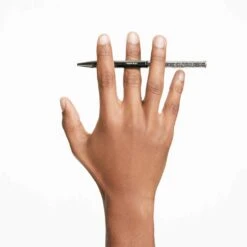 Swarovski Crystalline Ballpoint Pen Octagon Shape, Gray, Graphite Plated