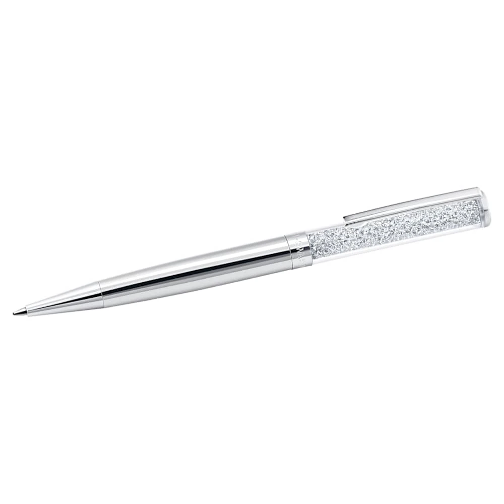Swarovski Crystalline Ballpoint Pen Silver Tone, Chrome Plated 4 Swarovski Crystalline Ballpoint Pen Silver Tone, Chrome Plated - Image 2