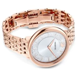 Swarovski Crystalline Chic Watch Swiss Made, Metal Bracelet, Rose Gold Tone, Rose Gold-tone Finish -Jewelry Store crystalline chic watch swiss made metal bracelet rose gold tone rose gold tone finish swarovski 5544590 3
