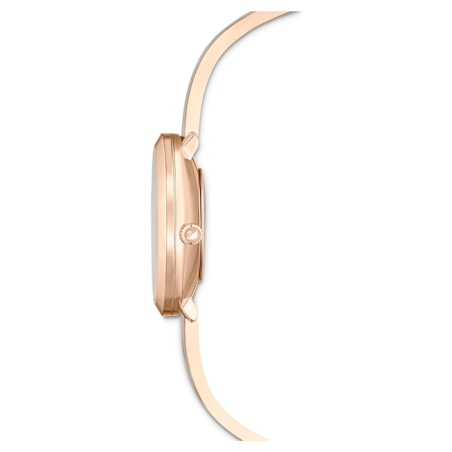 Swarovski Crystalline Delight Watch Swiss Made, Metal Bracelet, Gray, Rose Gold-tone Finish 8 Swarovski Crystalline Delight Watch Swiss Made, Metal Bracelet, Gray, Rose Gold-tone Finish - Image 6