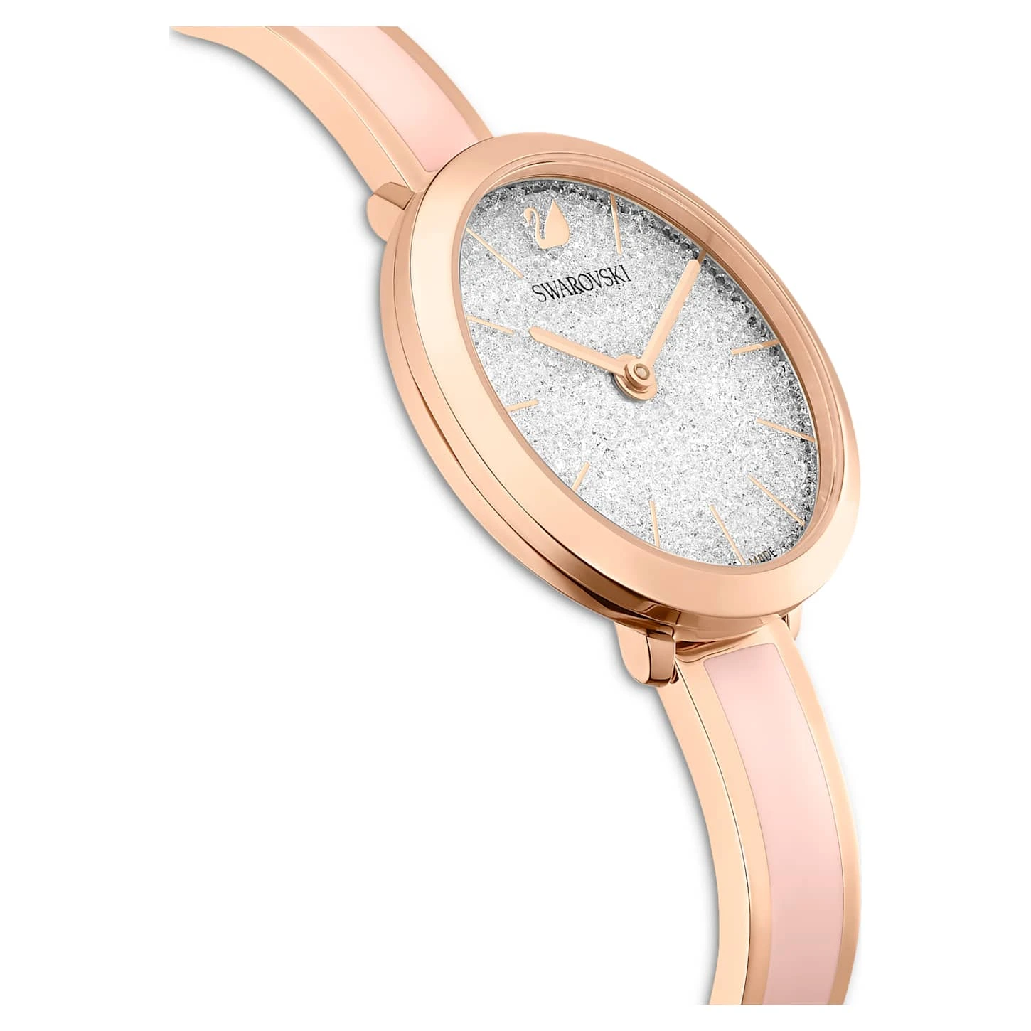 Swarovski Crystalline Delight Watch Swiss Made, Metal Bracelet, Pink, Rose Gold-tone Finish 8 Swarovski Crystalline Delight Watch Swiss Made, Metal Bracelet, Pink, Rose Gold-tone Finish - Image 6