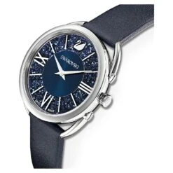 Swarovski Crystalline Glam Watch Swiss Made, Leather Strap, Blue, Stainless Steel 11 Swarovski Crystalline Glam Watch Swiss Made, Leather Strap, Blue, Stainless Steel -Jewelry Store crystalline glam watch swiss made leather strap blue stainless steel swarovski 5537961 4