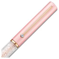 Swarovski Crystalline Gloss Ballpoint Pen Pink, Pink Lacquered, Rose Gold-tone Plated -Jewelry Store crystalline gloss ballpoint pen pink pink lacquered rose gold tone plated swarovski 5568756 4
