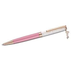 Swarovski Crystalline Love Ballpoint Pen Pink, Pink Lacquered