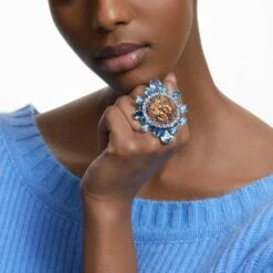 Swarovski Curiosa Cocktail Ring Multicolored, Rhodium Plated 11 Swarovski Curiosa Cocktail Ring Multicolored, Rhodium Plated -Jewelry Store curiosa cocktail ring multicolored rhodium plated swarovski 5618271 3