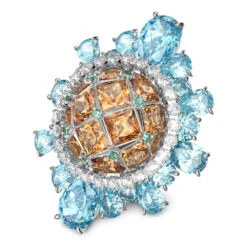 Swarovski Curiosa Cocktail Ring Multicolored, Rhodium Plated 12 Swarovski Curiosa Cocktail Ring Multicolored, Rhodium Plated -Jewelry Store curiosa cocktail ring multicolored rhodium plated swarovski 5618271 4