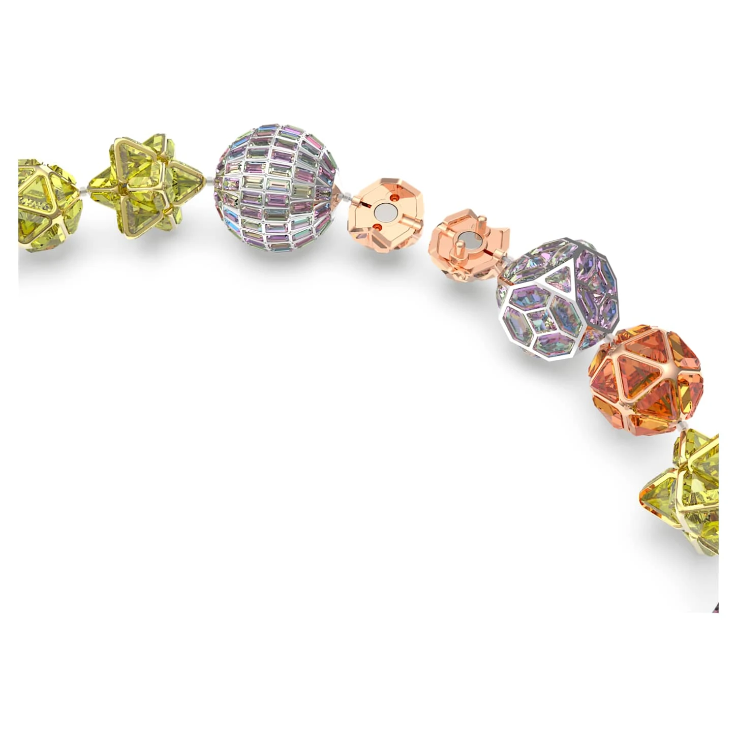 Swarovski Curiosa Necklace Magnetic Closure, Multicolored, Mixed Metal Finish 6 Swarovski Curiosa Necklace Magnetic Closure, Multicolored, Mixed Metal Finish - Image 4