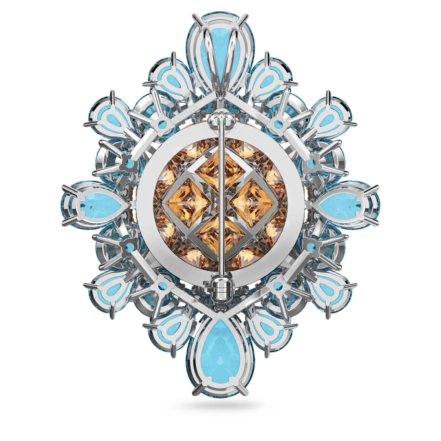 Swarovski Curiosa Pendant And Brooch Multicolored, Rhodium Plated 8 Swarovski Curiosa Pendant And Brooch Multicolored, Rhodium Plated - Image 6