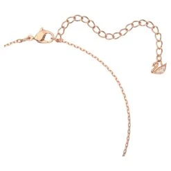 Swarovski Dazzling Swan Necklace Swan, Pink, Rose Gold-tone Plated -Jewelry Store dazzling swan necklace swan pink rose gold tone plated swarovski 5469989 2