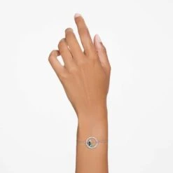 Swarovski Dellium Bracelet Bamboo, Green, Rhodium Plated 11 Swarovski Dellium Bracelet Bamboo, Green, Rhodium Plated -Jewelry Store dellium bracelet bamboo green rhodium plated swarovski 5645375 4