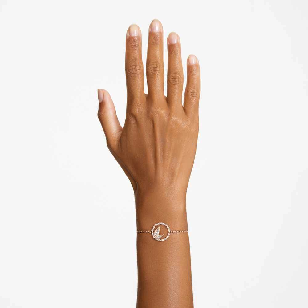 Swarovski Dellium Bracelet Bamboo, White, Rose Gold-tone Plated 7 Swarovski Dellium Bracelet Bamboo, White, Rose Gold-tone Plated - Image 5