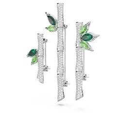 Swarovski Dellium Brooch Bamboo, Green, Rhodium Plated 9 Swarovski Dellium Brooch Bamboo, Green, Rhodium Plated -Jewelry Store dellium brooch bamboo green rhodium plated swarovski 5645368 2