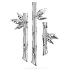 Swarovski Dellium Brooch Bamboo, Green, Rhodium Plated 10 Swarovski Dellium Brooch Bamboo, Green, Rhodium Plated -Jewelry Store dellium brooch bamboo green rhodium plated swarovski 5645368 3