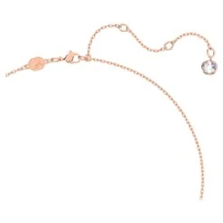 Swarovski Dellium Necklace Round Shape, Bamboo, White, Rose Gold-tone Plated 10 Swarovski Dellium Necklace Round Shape, Bamboo, White, Rose Gold-tone Plated -Jewelry Store dellium necklace round shape bamboo white rose gold tone plated swarovski 5645371 2