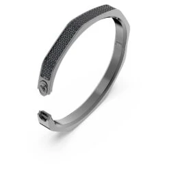 Swarovski Dextera Bangle Octagon Shape, Black, Ruthenium Plated -Jewelry Store dextera bangle octagon shape black ruthenium plated swarovski 5651339 3