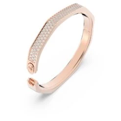 Swarovski Dextera Bangle Octagon Shape, White, Rose Gold-tone Plated 11 Swarovski Dextera Bangle Octagon Shape, White, Rose Gold-tone Plated -Jewelry Store dextera bangle octagon shape white rose gold tone plated swarovski 5639204 3