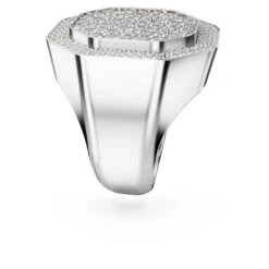 Swarovski Dextera Cocktail Ring Octagon Shape, White, Rhodium Plated 11 Swarovski Dextera Cocktail Ring Octagon Shape, White, Rhodium Plated -Jewelry Store dextera cocktail ring octagon shape white rhodium plated swarovski 5651378 3