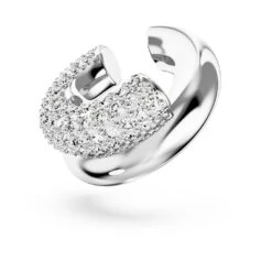 Swarovski Dextera Ear Cuff White, Rhodium Plated 9 Swarovski Dextera Ear Cuff White, Rhodium Plated -Jewelry Store dextera ear cuff white rhodium plated swarovski 5676536 2