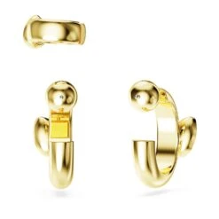 Swarovski Dextera Hoop Earrings With Ear Cuff Set (3), Pear Cut, White, Gold-tone Plated 11 Swarovski Dextera Hoop Earrings With Ear Cuff Set (3), Pear Cut, White, Gold-tone Plated -Jewelry Store dextera hoop earrings with ear cuff set 28329 pear cut white gold tone plated swarovski 5663262 4