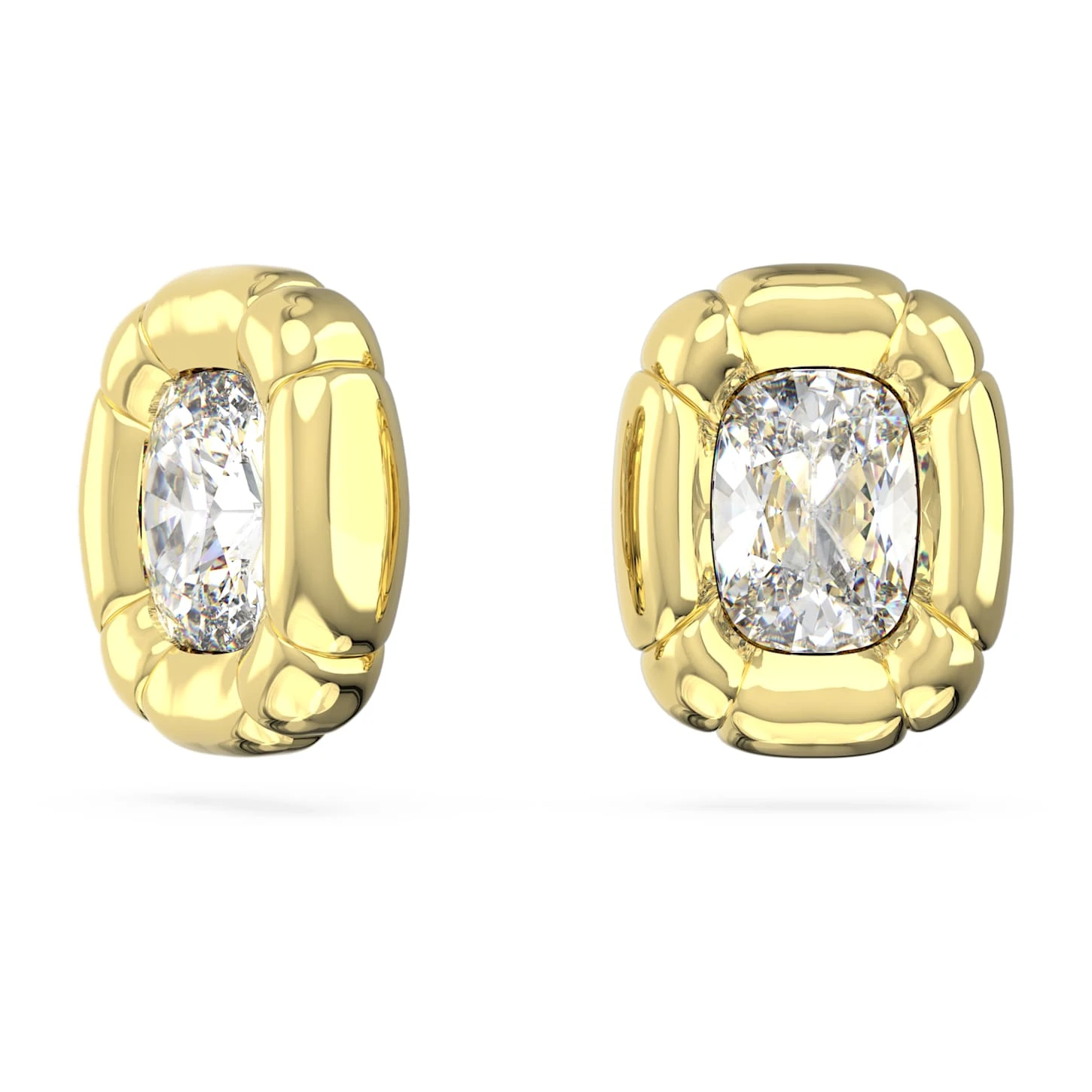 Swarovski Dulcis Clip Earrings Cushion Cut, Gold Tone, Gold-tone Plated 5 Swarovski Dulcis Clip Earrings Cushion Cut, Gold Tone, Gold-tone Plated - Image 3