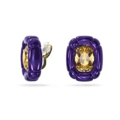 Swarovski Dulcis Clip Earrings Cushion Cut, Purple 9 Swarovski Dulcis Clip Earrings Cushion Cut, Purple -Jewelry Store dulcis clip earrings cushion cut purple swarovski 5613729 2