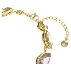 Swarovski Elegance Of Africa Bracelet Mixed Cuts, Brown, Gold-tone Plated -Jewelry Store elegance of africa bracelet mixed cuts brown gold tone plated swarovski 5664794 3