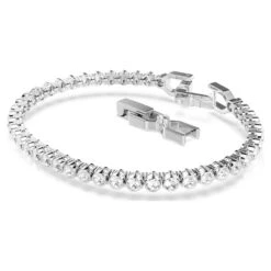 Swarovski Emily Bracelet Round Cut, White, Rhodium Plated -Jewelry Store emily bracelet round cut white rhodium plated swarovski 1808960 2