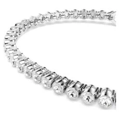 Swarovski Emily Bracelet Round Cut, White, Rhodium Plated -Jewelry Store emily bracelet round cut white rhodium plated swarovski 1808960 4