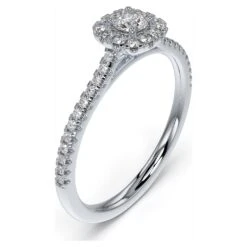 Swarovski Essentials Ring Diamond TCW 0.30 Carat, Center Stone 0.14 Carat, Sterling Silver, Rhodium Plated -Jewelry Store essentials ring diamond tcw 0.30 carat center stone 0.14 carat sterling silver rhodium plated swarovski 5651249 2