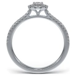 Swarovski Essentials Ring Diamond TCW 0.30 Carat, Center Stone 0.14 Carat, Sterling Silver, Rhodium Plated -Jewelry Store essentials ring diamond tcw 0.30 carat center stone 0.14 carat sterling silver rhodium plated swarovski 5651249 4