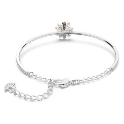 Swarovski Eternal Flower Bangle Flower, Multicolored, Mixed Metal Finish -Jewelry Store eternal flower bangle flower multicolored mixed metal finish swarovski 5642890 5