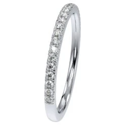 Swarovski Eternity Ring Diamond TCW 0.16 Carat, 14k White Gold -Jewelry Store eternity ring diamond tcw 0.16 carat 14k white gold swarovski 5667609 3