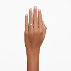 Swarovski Eternity Ring Diamond TCW 1.00 Carat, 14K White Gold -Jewelry Store eternity ring diamond tcw 1.00 carat 14k white gold swarovski 5651264 5