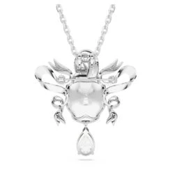 Swarovski Fashion Swan Pendant Swan, White, Rhodium Plated 10 Swarovski Fashion Swan Pendant Swan, White, Rhodium Plated -Jewelry Store fashion swan pendant swan white rhodium plated swarovski 5661344 3