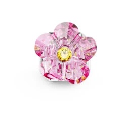 Swarovski Florere Cocktail Ring Flower, Pink, Rhodium Plated -Jewelry Store florere cocktail ring flower pink rhodium plated swarovski 5652457 2