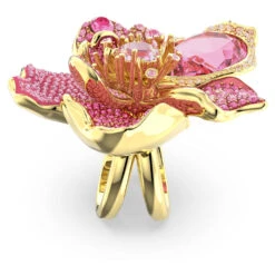 Swarovski Florere Cocktail Ring Pavé, Flower, Pink, Gold-tone Plated 10 Swarovski Florere Cocktail Ring Pavé, Flower, Pink, Gold-tone Plated -Jewelry Store florere cocktail ring pavC3A9 flower pink gold tone plated swarovski 5650565 3