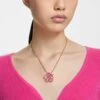 Swarovski Florere Necklace Flower, Pink, Gold-tone Plated 2 Swarovski Florere Necklace Flower, Pink, Gold-tone Plated -Jewelry Store florere necklace flower pink gold tone plated swarovski 5650569