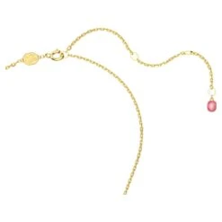 Swarovski Florere Necklace Flower, Pink, Gold-tone Plated 10 Swarovski Florere Necklace Flower, Pink, Gold-tone Plated -Jewelry Store florere necklace flower pink gold tone plated swarovski 5650569 3