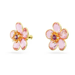 Swarovski Florere Stud Earrings Flower, Pink, Gold-tone Plated 11 Swarovski Florere Stud Earrings Flower, Pink, Gold-tone Plated -Jewelry Store florere stud earrings flower pink gold tone plated swarovski 5656635 3