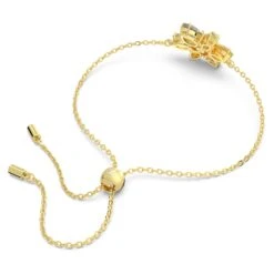 Swarovski Gema Bracelet Mixed Cuts, Flower, Yellow, Gold-tone Plated -Jewelry Store gema bracelet mixed cuts flower yellow gold tone plated swarovski 5652820 4