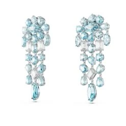 Swarovski Gema Clip Earrings Mixed Cuts, Chandelier, Extra Long, Blue, Rhodium Plated 10 Swarovski Gema Clip Earrings Mixed Cuts, Chandelier, Extra Long, Blue, Rhodium Plated -Jewelry Store gema clip earrings mixed cuts chandelier extra long blue rhodium plated swarovski 5666015 3