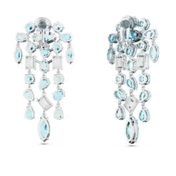 Swarovski Gema Clip Earrings Mixed Cuts, Chandelier, Extra Long, Blue, Rhodium Plated 11 Swarovski Gema Clip Earrings Mixed Cuts, Chandelier, Extra Long, Blue, Rhodium Plated -Jewelry Store gema clip earrings mixed cuts chandelier extra long blue rhodium plated swarovski 5666015 4